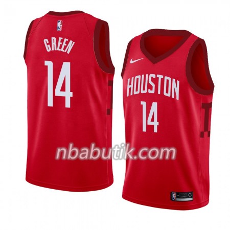 NBA Mænd Trøje Houston Rockets Gerald Green 14 2018-19 Nike Rød Swingman
